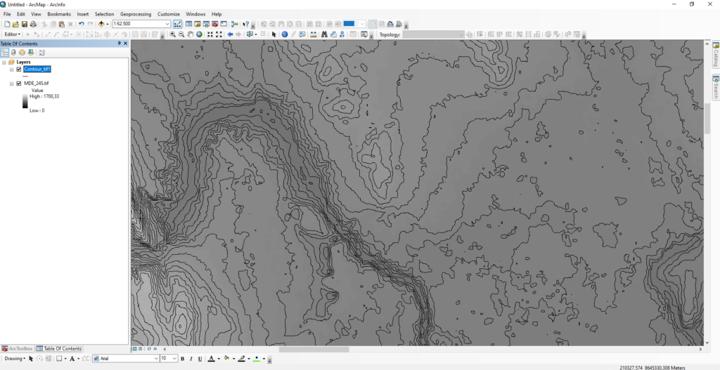 Visualização ArcMAP