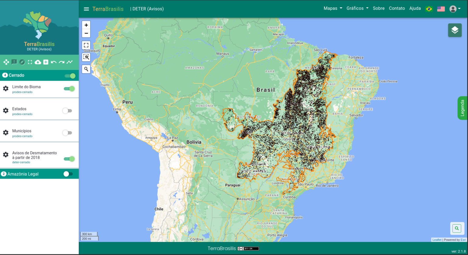 Conheça O Portal Terrabrasilis Do INPE | ZNTGEO